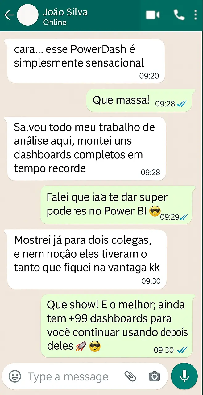 Avaliação positiva dos templates profissionais